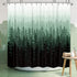 Riyidecor Misty Forest Shower Curtain Nature Foggy Rainforest Green Pine Trees 12 Pack Metal Hooks Fog Rustic Landscape Scenery Bathroom Fabric Set Polyester Waterproof 72Wx72H Inch RY-MHCU